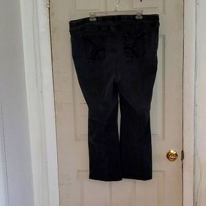 Essentials Black Stretchy Jeans